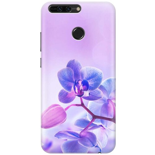 фото Силиконовый чехол на sony xperia l1 / сони иксперия л1 с принтом "лиловые орхидеи" gosso