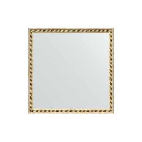 фото Зеркало 58х58 см витое золото evoform definite by 0606