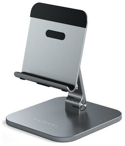 Фото Подставка Satechi Aluminum Desktop Stand (ST-ADSIM) для iPad Pro (Space Grey)