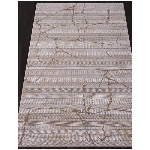 Ковер PANAMA - Прямоугольник Бежевый, Современный, BROWN / BROWN (156 на 230)