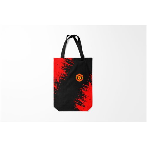 фото Сумка-шоппер / 31х42 см / футбол / manchester united city. burnettie