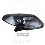 Фара Правая Renault Sandero I (Черная) NSP арт. NSP07260104793R - изображение