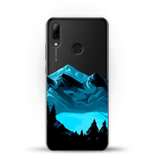 фото Силиконовый чехол горы и озеро на huawei p smart (2019) andy & paul