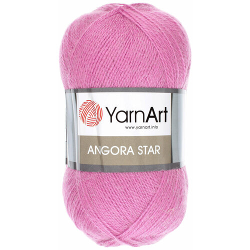 Пряжа Yarnart Angora Star флокс (560), 20%шерсть/80%акрил, 500м, 100г, 1шт