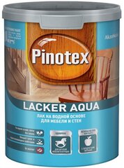 PINOTEX LACKER AQUA 10 лак на водной основе для мебели и стен, д/вн. работ, матовый (1л)