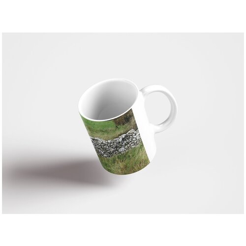 фото Кружка "стена, камни, ирландия 320 мл. белая" lotsprints