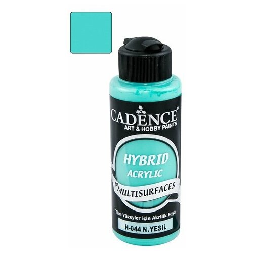 Акриловая краска Cadence Hybrid Acrylic Paint, 120 ml. Mint Green H-044 seresstore artdeco acrylic wood paint 500 ml mint