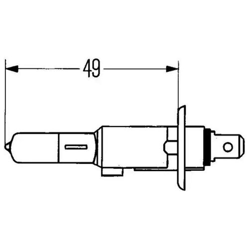 BEHR-HELLA 8GH002089131 8GH 002 089-131_лампа H1 55W 12V P14.5S галогенная\