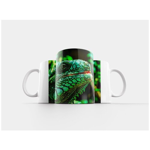 фото Кружка "игуана, глаза, природа" 320 мл lotsprints