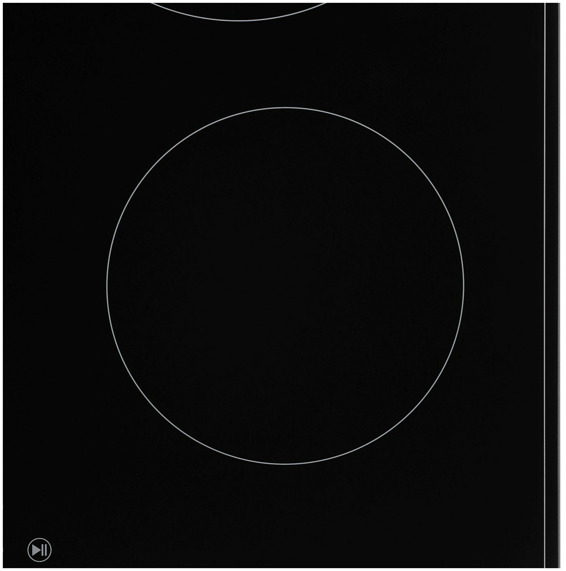 Поверхность стеклокерамическая KRONA LAUREL 60 BL черный - фотография № 9
