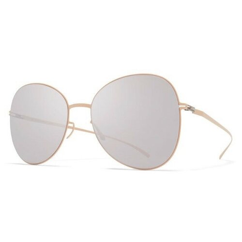 Солнцезащитные очки MYKITA, золотой mykita mykita soy 243 dark grey solid shield 137 черный полиамид