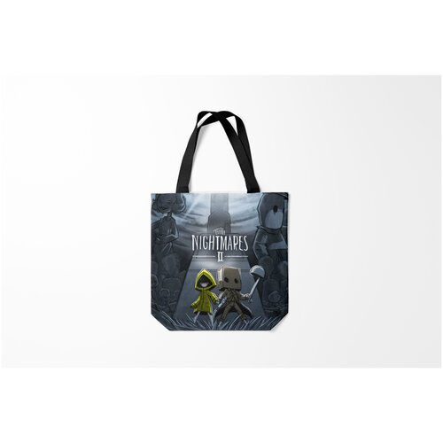 фото Сумка-шоппер / 40х40 см / геймерам / little nightmares 2 burnettie