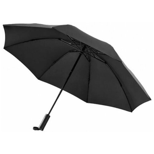 Зонт со светодиодным фонариком Xiaomi 90 Points Automatic Umbrella With LED Flashlight Black