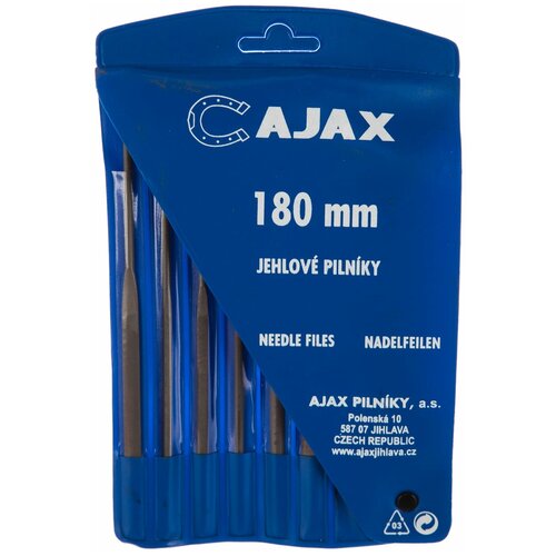 Набор из 6-ти надфилей с ручкой AJAX 286213931826 набор из 6 ти надфилей с ручкой ajax 286213932026