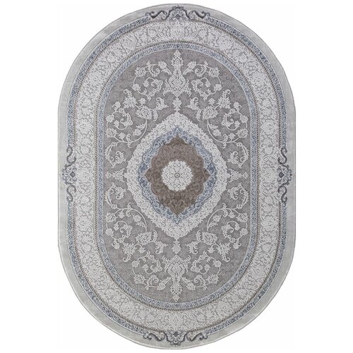 Ковер 03874A - BLUE / BLUE - Овал - коллекция ARMINA 2.40x3.40