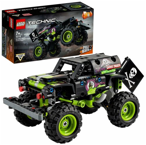 Конструктор LEGO Technic 42118 Monster Jam Grave Digger