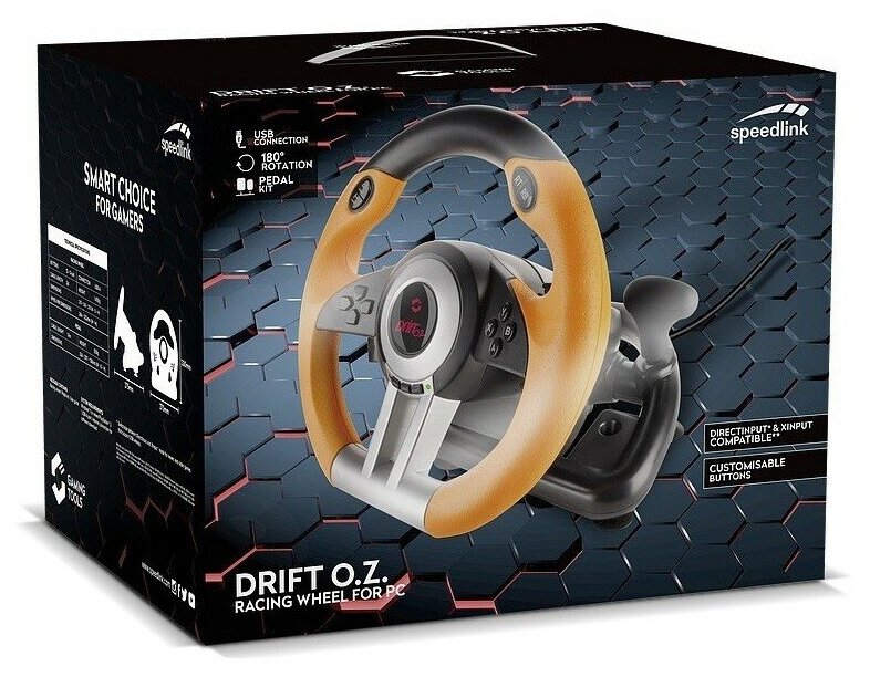 Руль Speedlink DRIFT O.Z. Racing Wheel для ПК