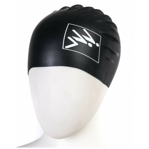 фото Шапочка для плавани "fashy silicone cap jumper-logo", арт.3015-12, силикон, черный