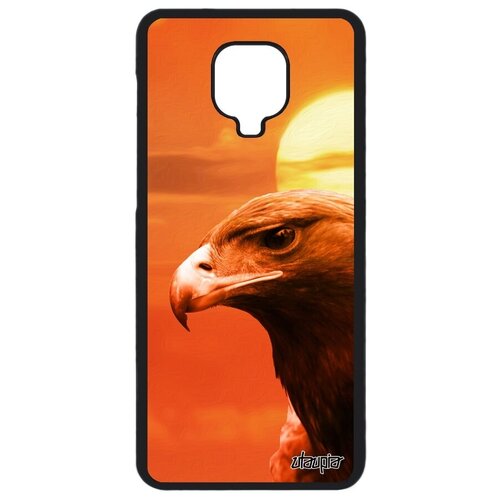 фото Модный чехол на телефон // xiaomi redmi note 9s // "орел" небо стиль, utaupia, оранжевый