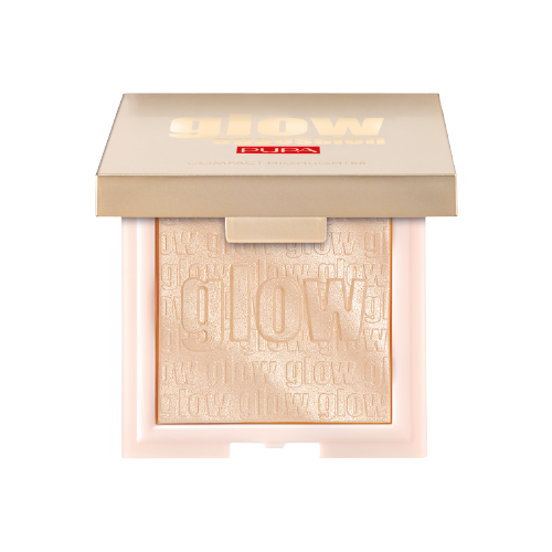 Pupa Хайлайтер компактный для лица Glow Obsession Compact, 100 Light Gold компактный хайлайтер для лица pupa glow obsession compact highlighter