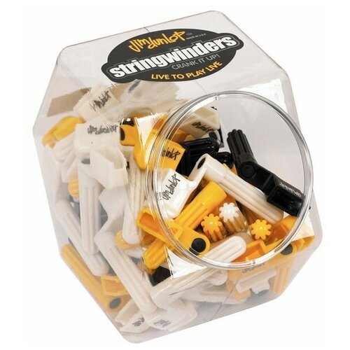 Dunlop String Winders 105 50Pack машинка для намотки струн, черная, 50 шт. машинка для намотки струн вайндер dunlop 105 scotty