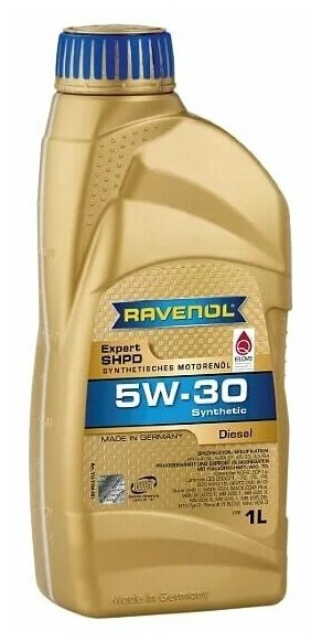 RAVENOL Моторное масло RAVENOL Expert SHPD 4014835863842