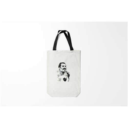 фото Сумка-шоппер / 31х42 см / рок / queen фредди меркьюри с автографом burnettie