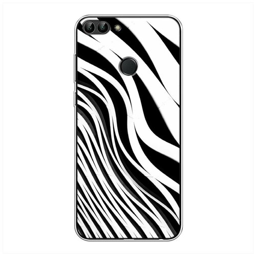 фото Силиконовый чехол "геометрия 26" на huawei p smart / хуавей п смарт case place