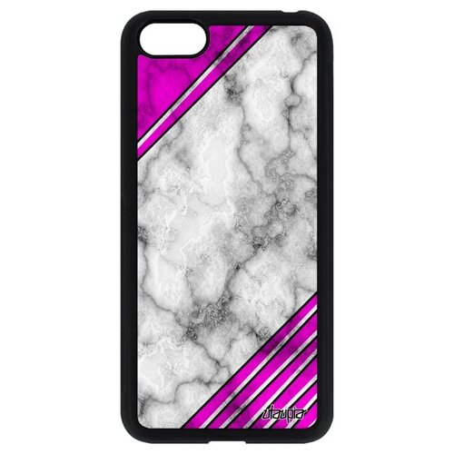 фото Яркий чехол для телефона // huawei y5 2018 // "уголок" треугольник эффект, utaupia, светло-серый