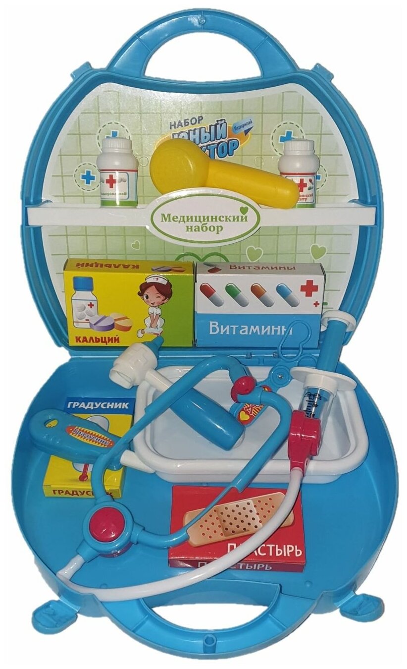 Набор доктора в чемодане Юный доктор (2589)