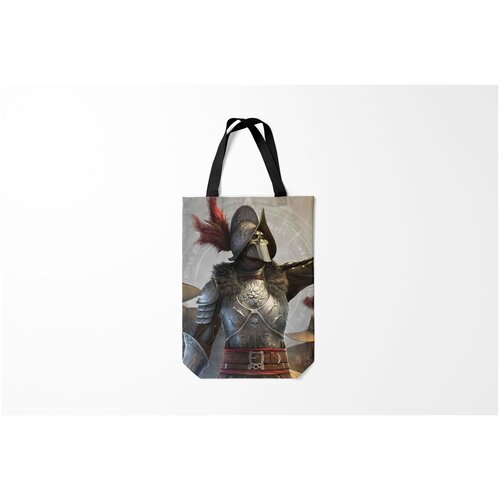 фото Сумка-шоппер / 31х42 см / геймерам / игры new world burnettie