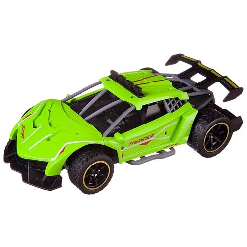 Машинка ABtoys C-00476G, 1:18, 15 см, зеленый машина гоночная р у