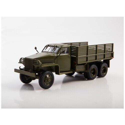 Масштабная модель Легендарные грузовики СССР №66, Studebaker US6 U3 1:43