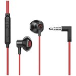 Наушники BlitzWolf AirAux AA-HE1 3.5mm In-Ear Headphones Earphone Black + Red - изображение