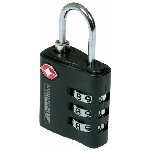 фото Кодовый навесной замок для багажа travel blue tsa combination lock red 036_red