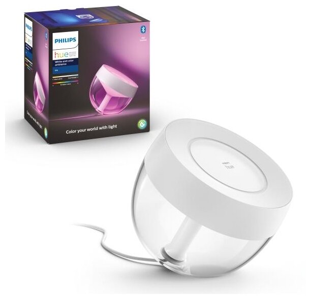 Умный светильник Philips Hue Iris настол. белый (929002376101)