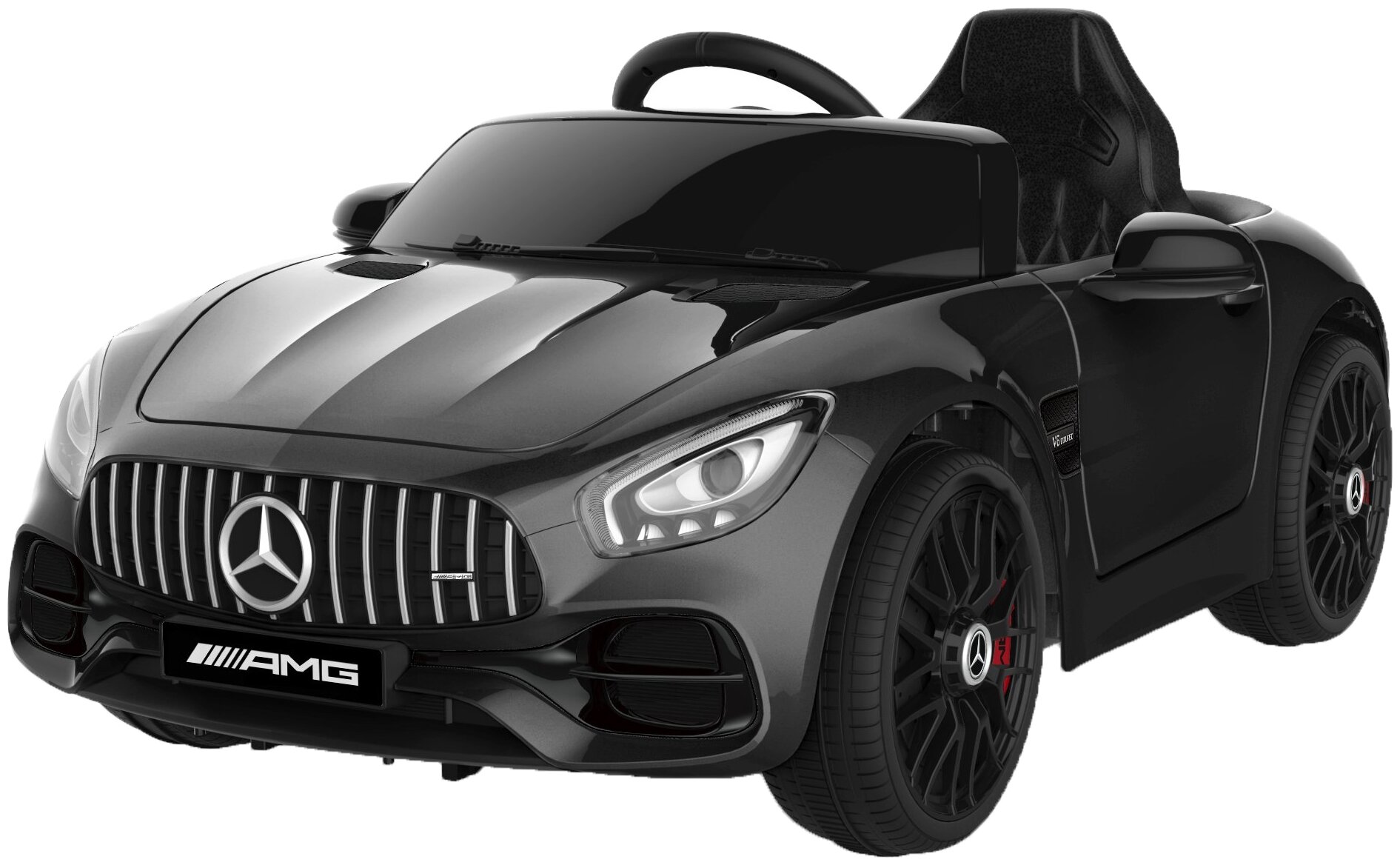 Детский электромобиль RiverToys Mercedes-Benz GT O008OO черный