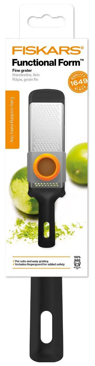 Терка Fiskars Functional Form черный/оранжевый - фото №7