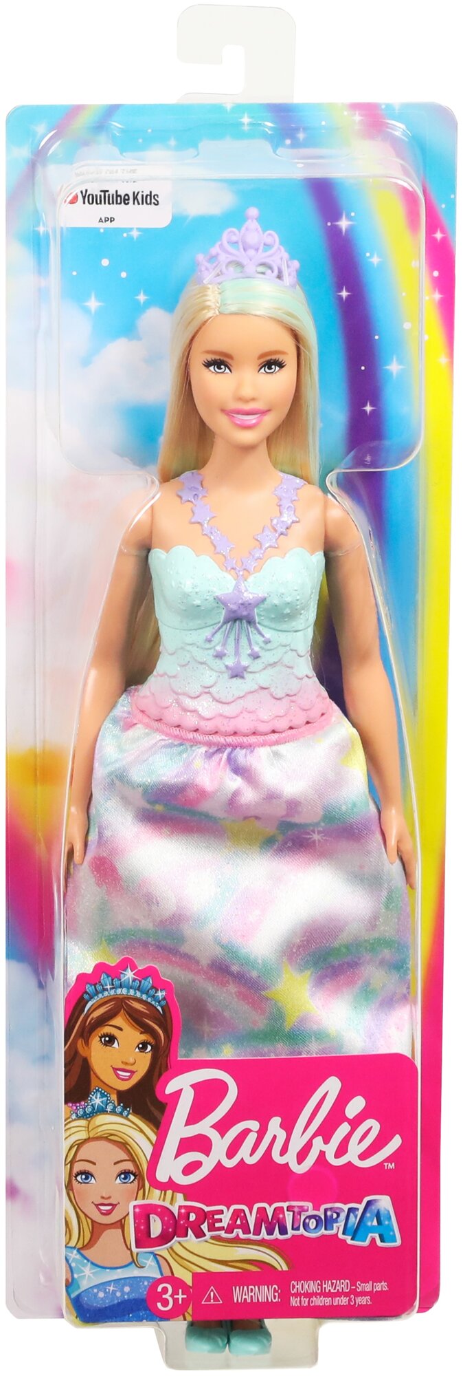 Кукла Barbie Dreamtopia Принцесса с русыми волосами - фото №2