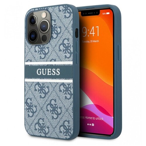 фото Чехол для смартфона guess для apple iphone 13 pro max, синий