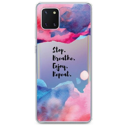 фото Силиконовый чехол "explicit content" на samsung galaxy note 10 lite / самсунг гэлакси нот 10 лайт case place