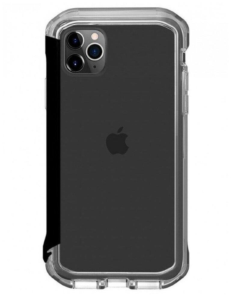 Чехол-бампер Element Case Rail для iPhone 11 Pro/X/XS цвет Прозрачный/Черный (EMT-322-222EY-04)