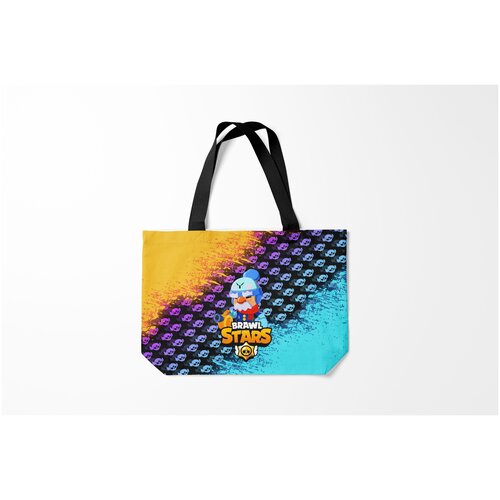 фото Сумка-шоппер / 46х35 см / геймерам / brawl stars gale. burnettie