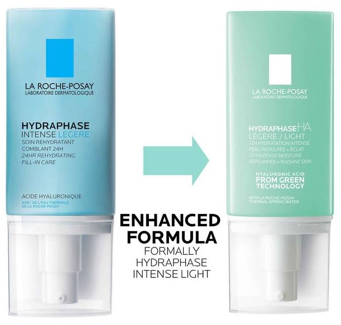 Средство La Roche-Posay (Ля рош-позе) увлажняющее Hydraphase Intense Legere 50 мл Косметик Актив Продюксьон - фото №2