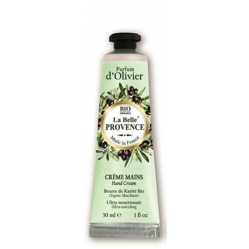 Крем для рук с оливой La belle Provence, 30 мл