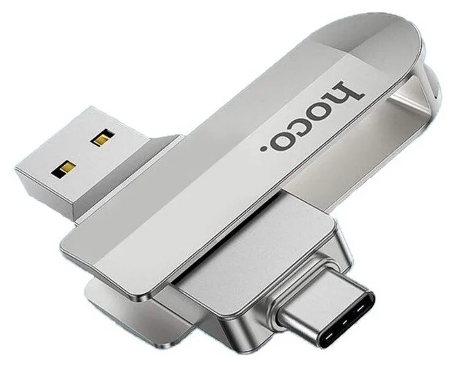 USB Flash Drive 32GB Smart Type-C (UD10) 2 в 1, скорость записи 15-30 МБ/С, скорость чтения 80-120МБ/С