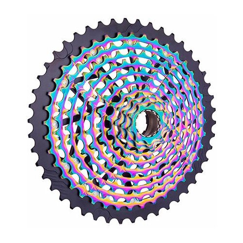 Кассета ZTTO Ultimate под Sram XD 11ск 9-46Т Rainbow