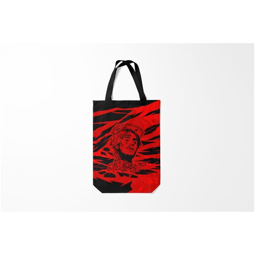 фото Сумка-шоппер / 31х42 см / rap / lil peep burnettie