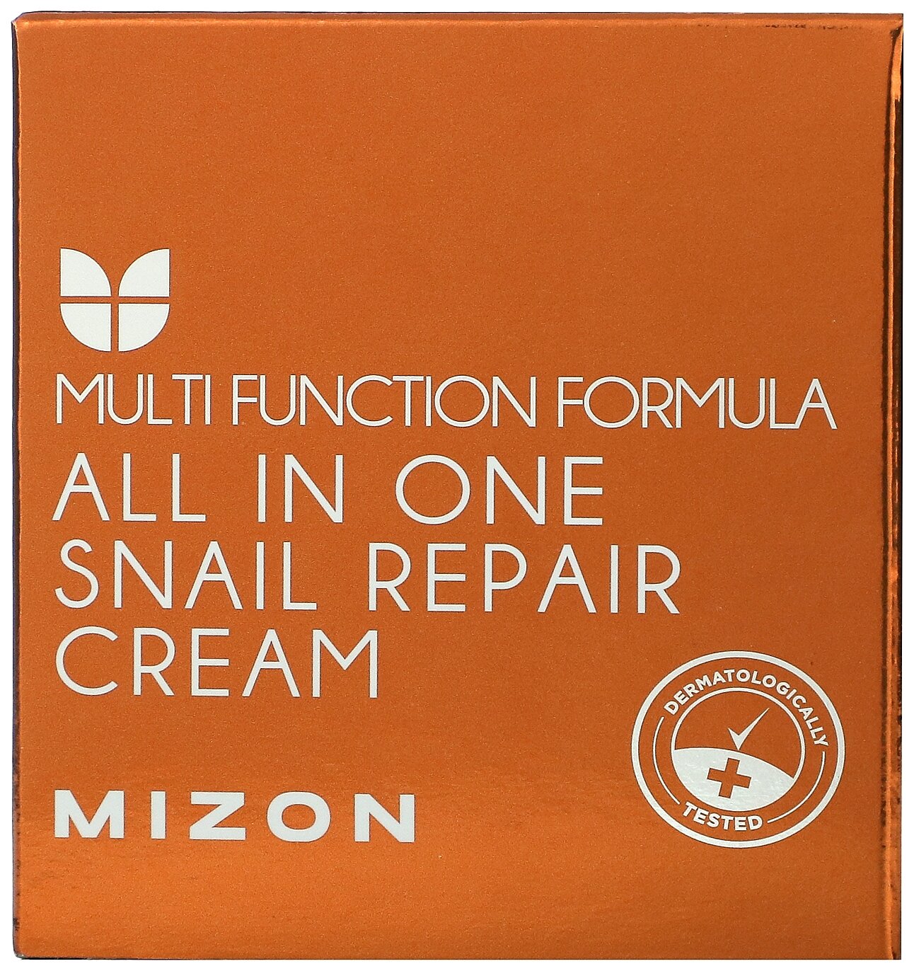 Восстанавливающий крем для лица Mizon All In One Snail Repair с экстрактом улитки, 75 мл