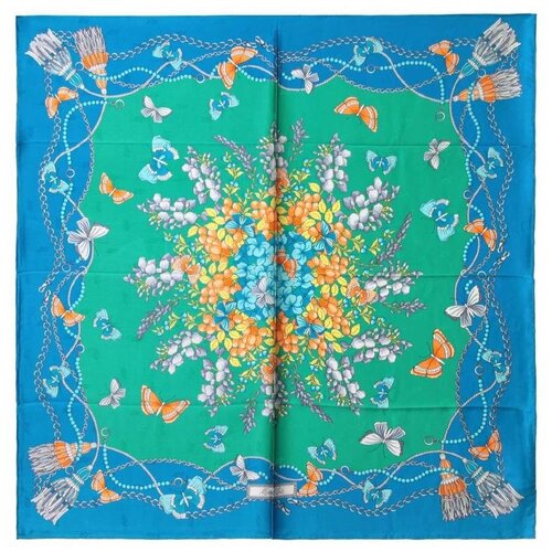 фото Стильный платок с бабочками marina d`este 30796